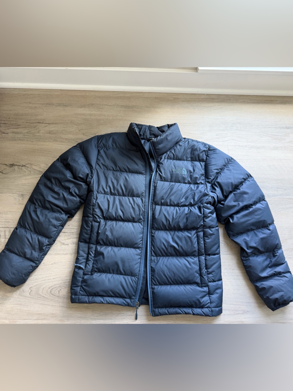 The North Face Men's Navy Insulated Jacket